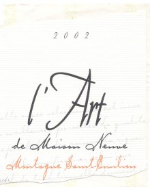 Cuvée 2002 "L