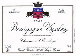 Cuvée 2009 "CHAUMONT L