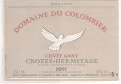 Cuvée 2007 "GABY"
