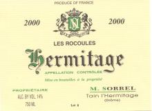LES ROCOULES Cuvée 2000 Domaine SORREL Marc LES ROCOULES Cuvée 2000 Domaine SORREL Marc