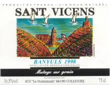 Cuvée 1998 SANT VICENS
