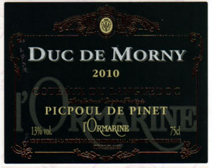 Cuvée "DUC DE MORNY"
