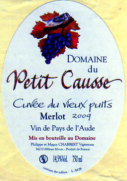 Cuvée "CUVEE DU VIEUX PUITS"