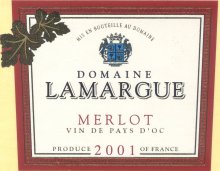 Cuvée 2001 "MERLOT"