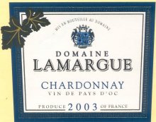Cuvée 2003 "CHARDONNAY"