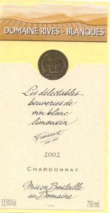 Cuvée 2002 CHARDONNAY