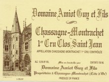 Premier Cru Cuvée "CLOS SAINT JEAN"