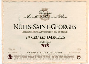 Premier Cru Cuvée "LES DAMODES" Vieille vigne